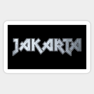 Heavy metal Jakarta Sticker